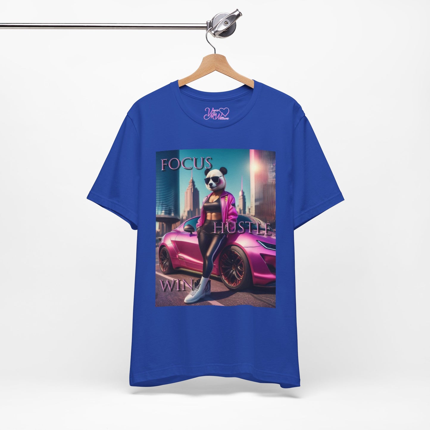 Focus Hustle Win - Women's Affirmation T-Shirt