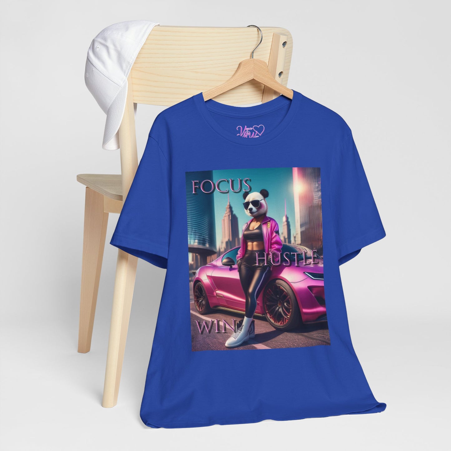 Focus Hustle Win - Women's Affirmation T-Shirt