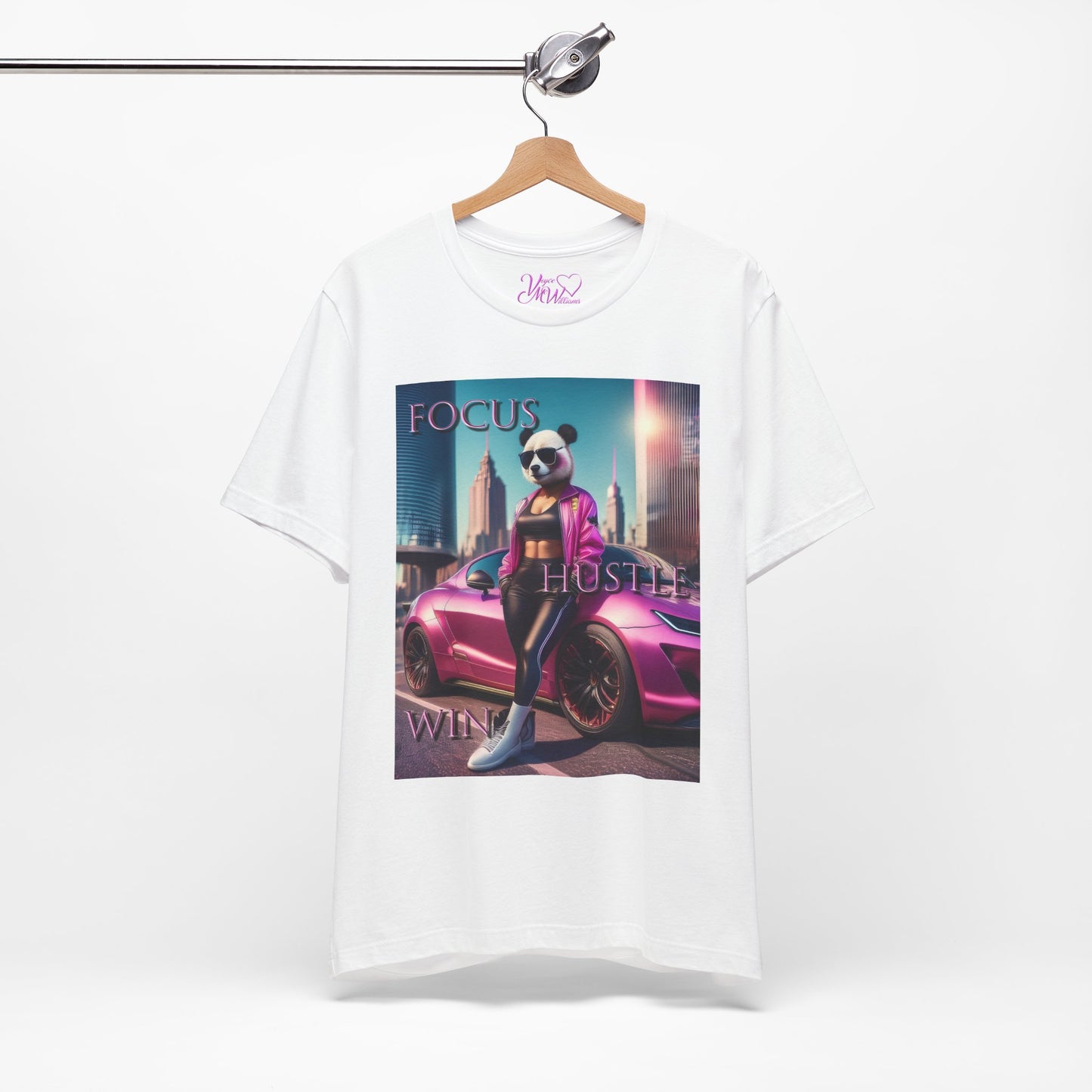 Focus Hustle Win - Women's Affirmation T-Shirt