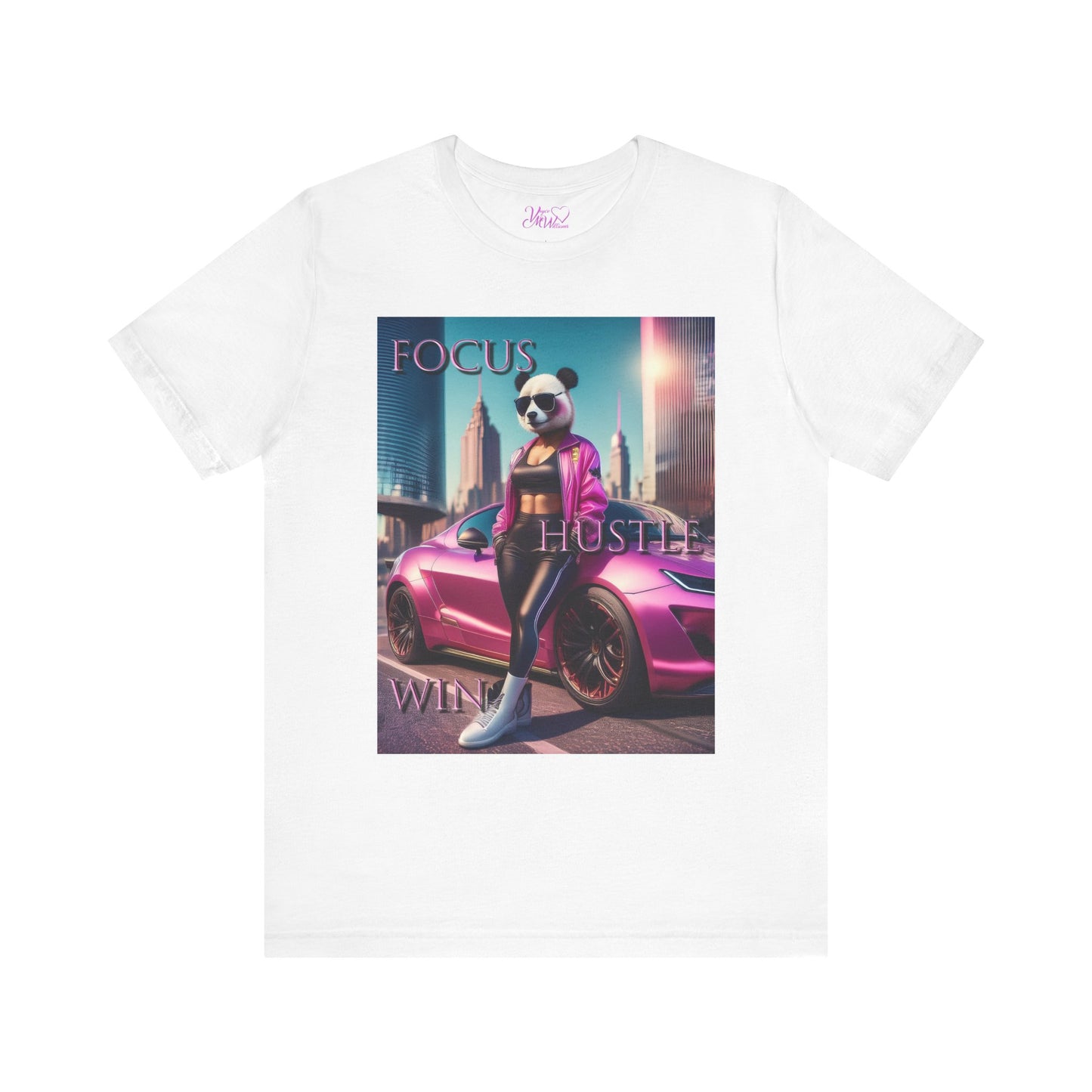 Focus Hustle Win - Women's Affirmation T-Shirt