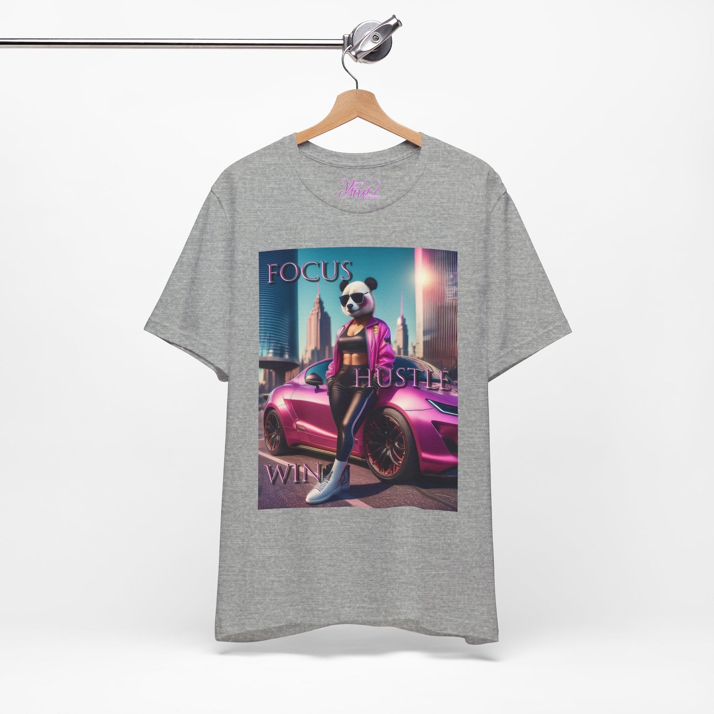Focus Hustle Win - Women's Affirmation T-Shirt