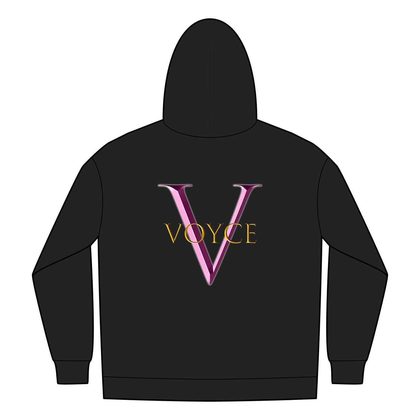 Voyce McWilliams Unisex Zip Hoodie - Contemporary Casual Wear