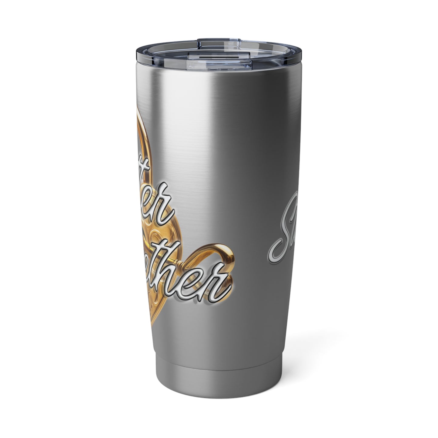 'Better Together' Lock and Key 20oz Tumbler - Travel Mug - Customizable with Up To 2 Names