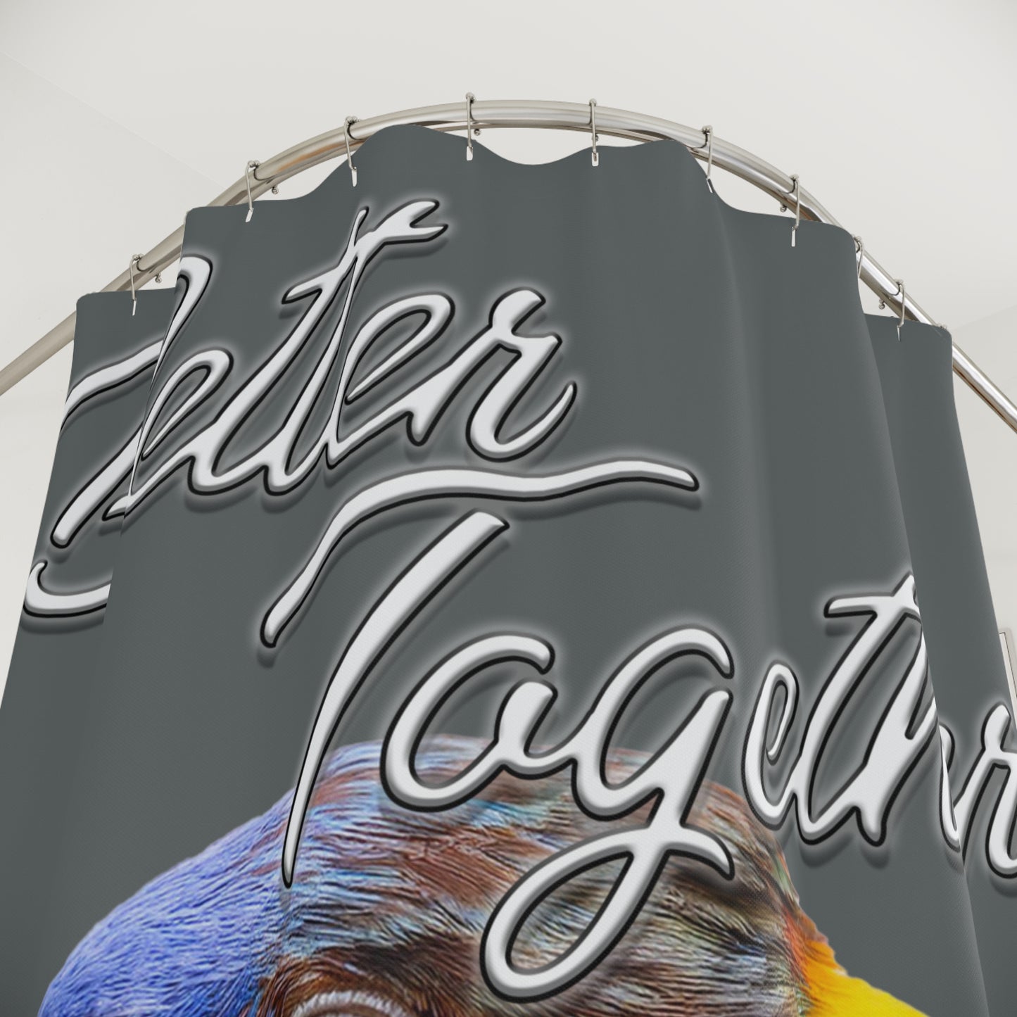 Better Together - Birds of a Feather - Shower Curtain