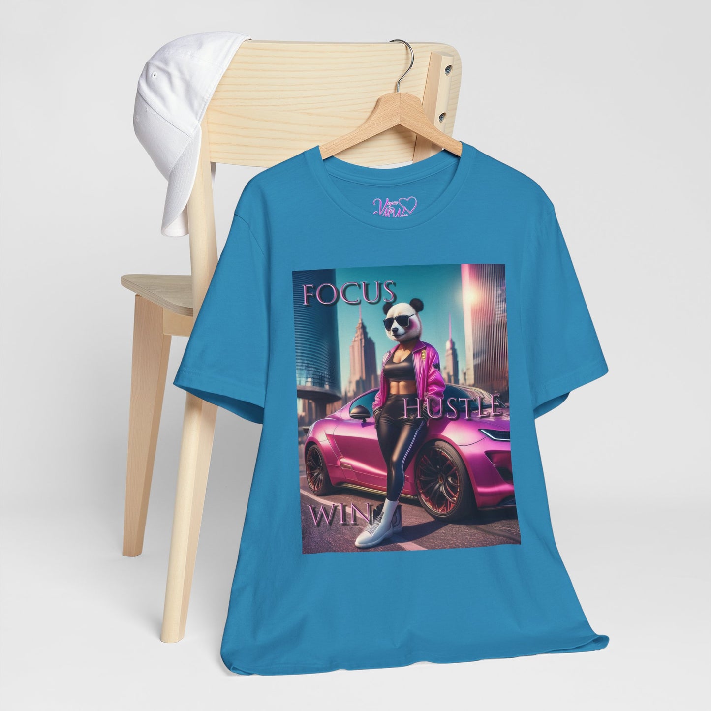 Focus Hustle Win - Women's Affirmation T-Shirt