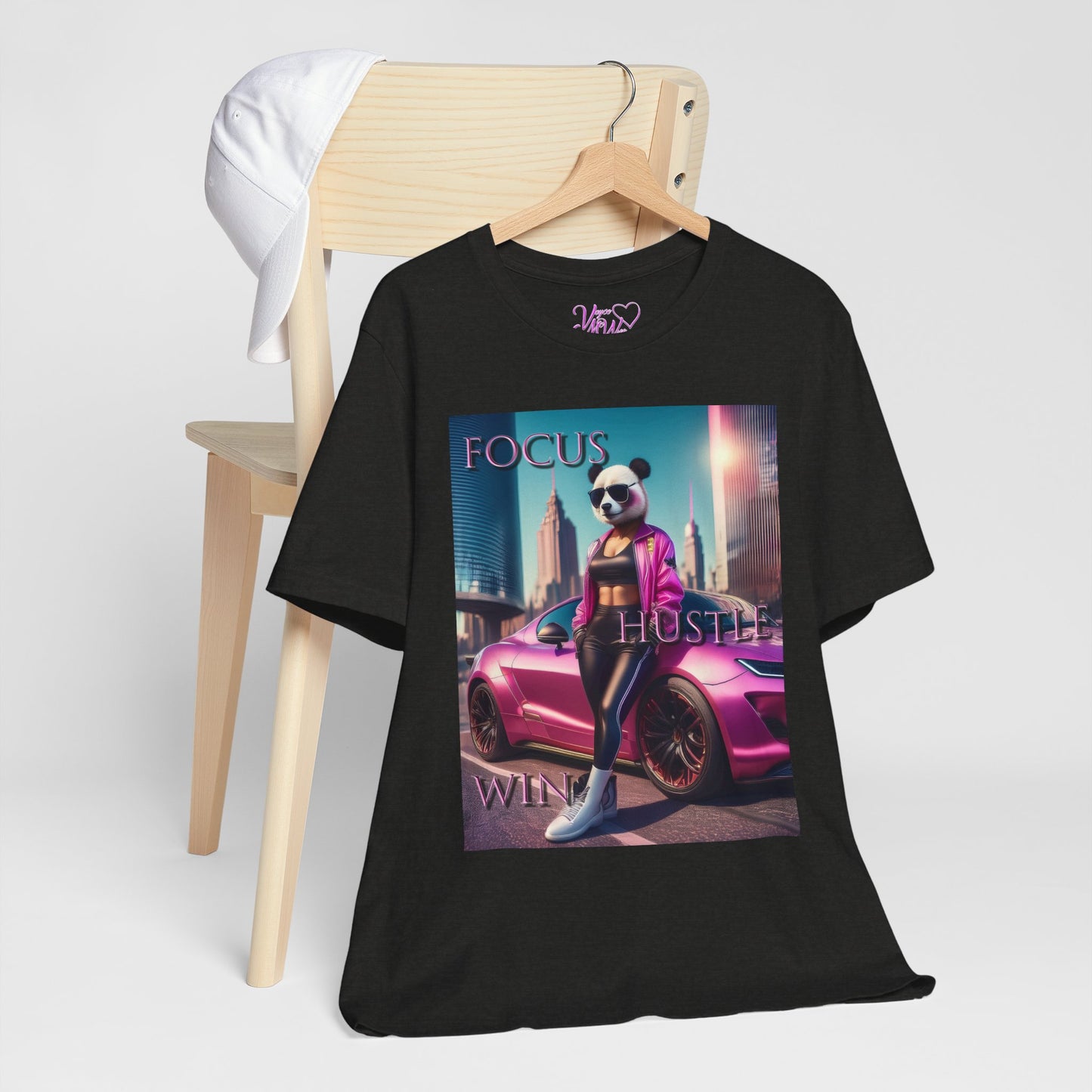 Focus Hustle Win - Women's Affirmation T-Shirt