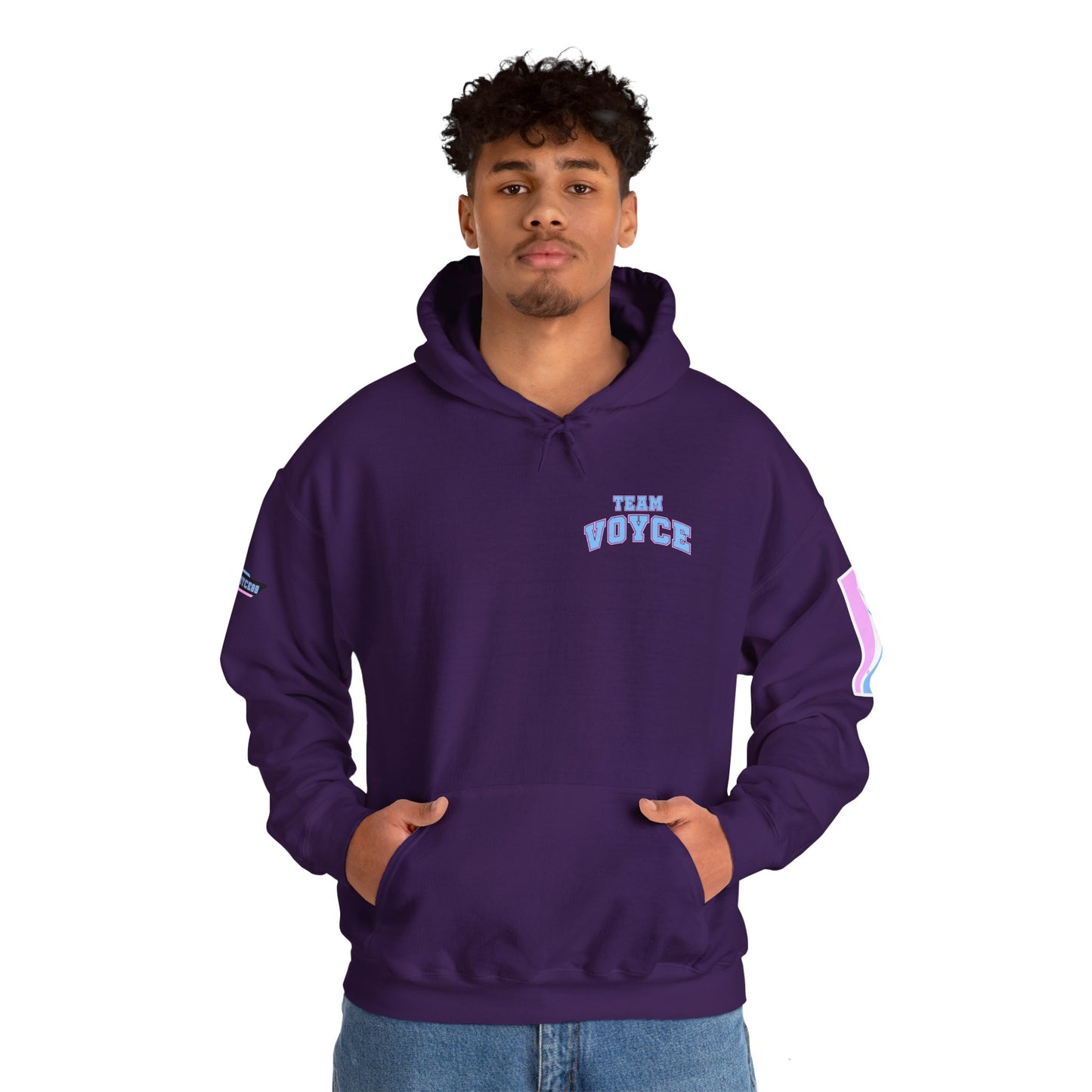 Team Voyce Jersey Style Unisex Hoodie
