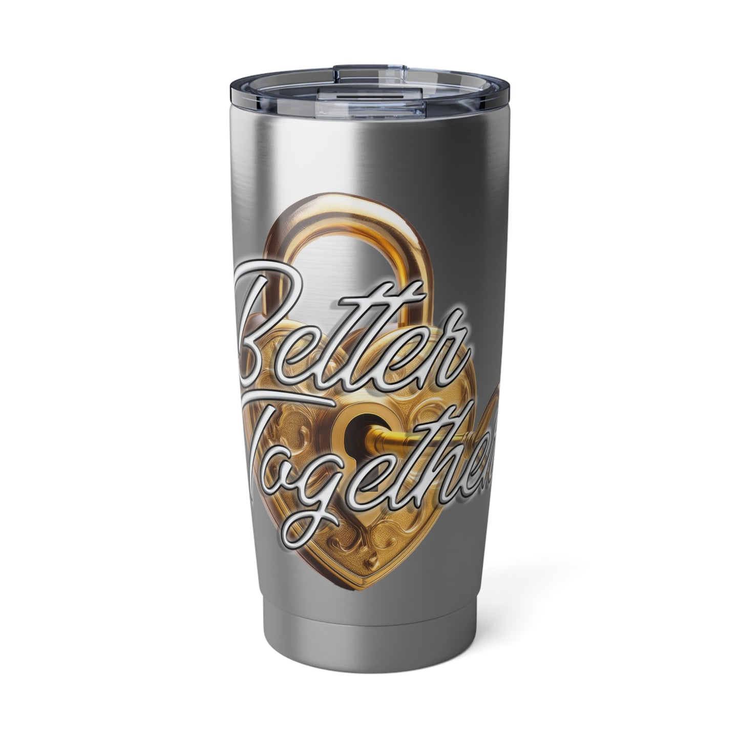 'Better Together' Lock and Key 20oz Tumbler - Travel Mug