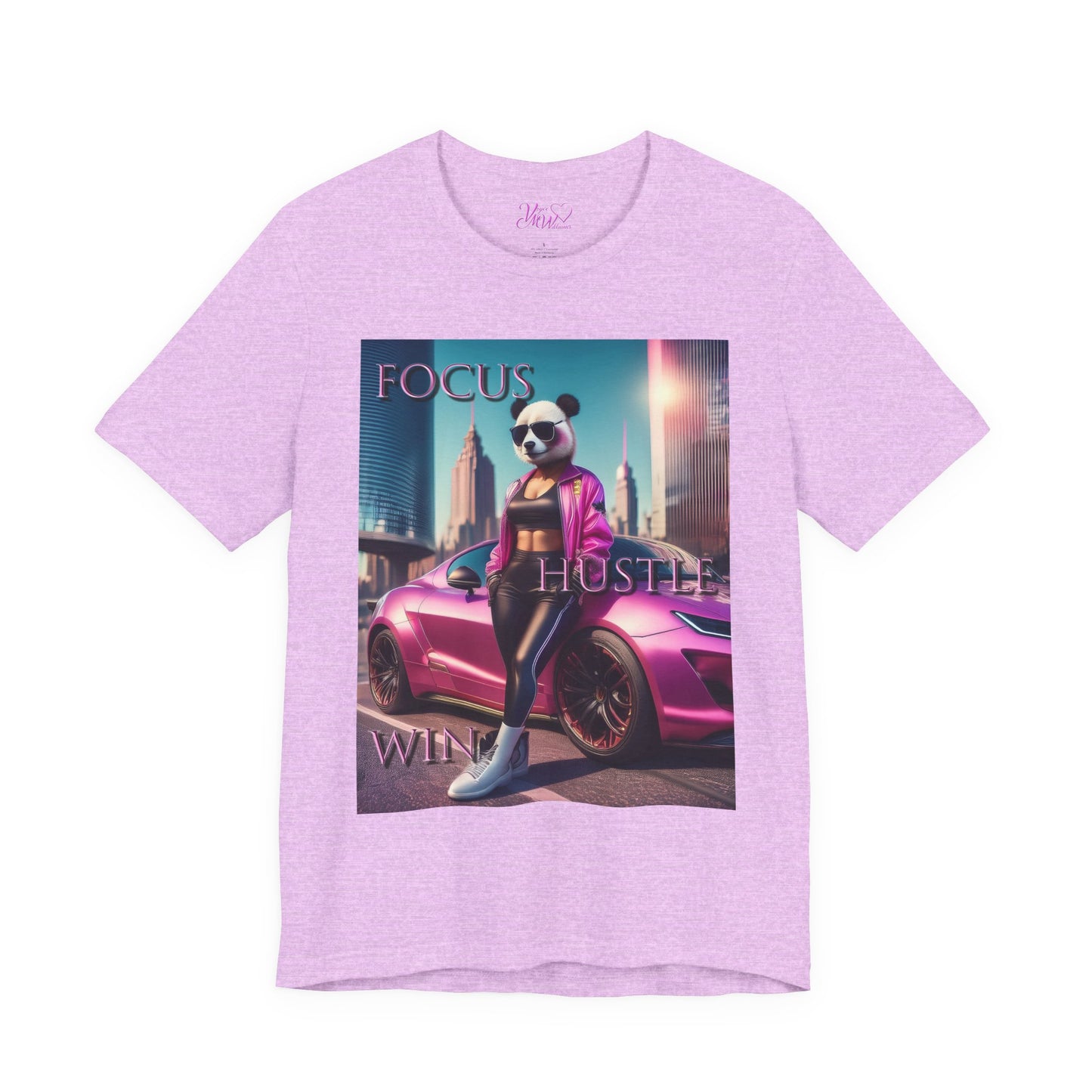 Focus Hustle Win - Women's Affirmation T-Shirt