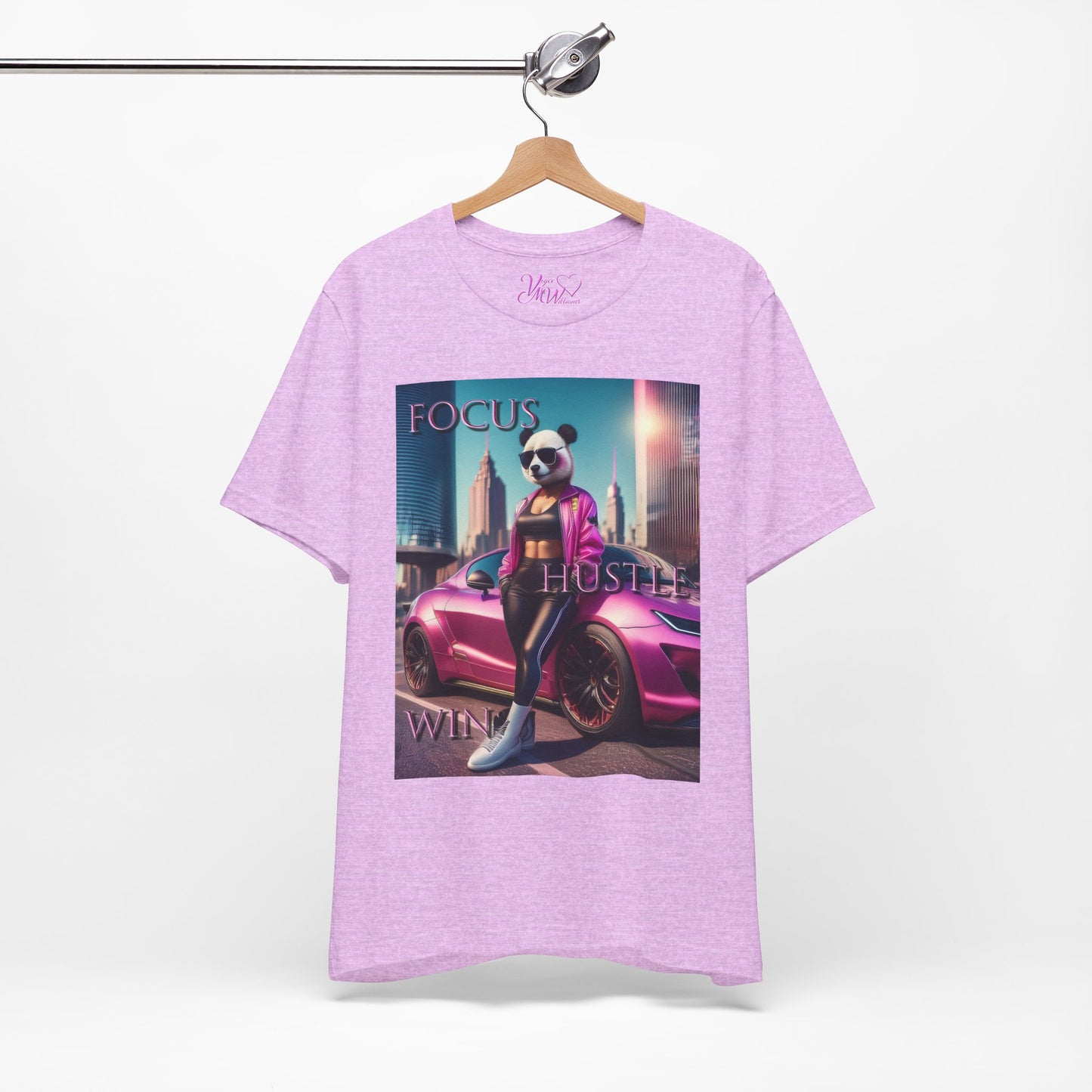 Focus Hustle Win - Women's Affirmation T-Shirt