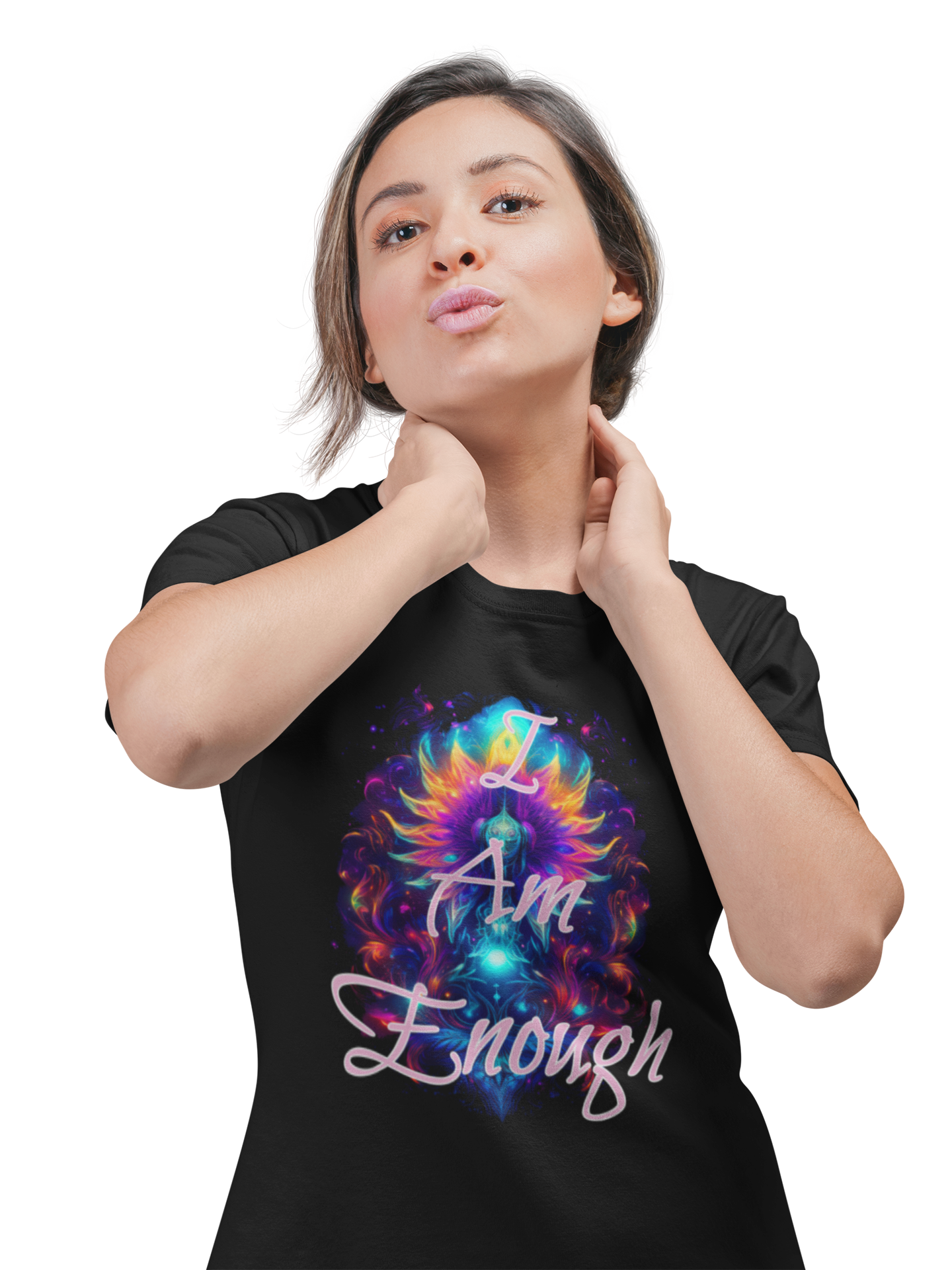 I Am Enough - Women's Form Fitting T-Shirt