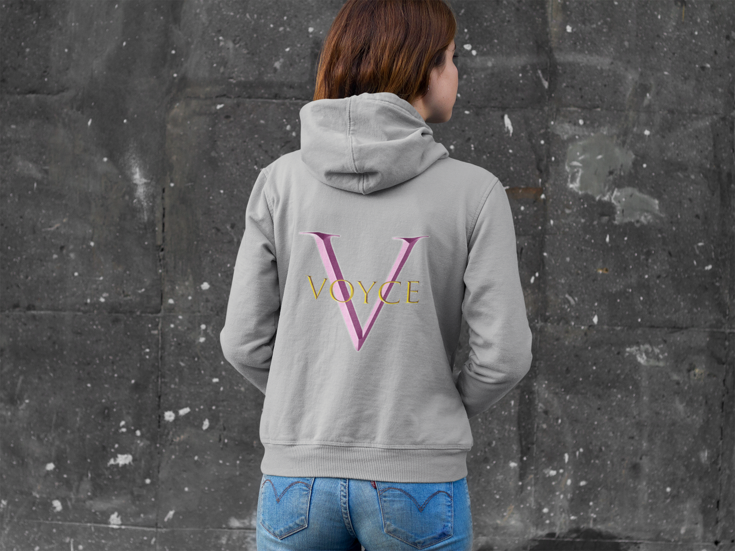 Voyce McWilliams Unisex Zip Hoodie - Contemporary Casual Wear
