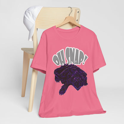 Oh Snap! Snapping Turtle Jersey Short Sleeve Tee