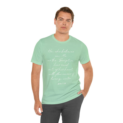 Living Water Jersey Short Sleeve Tee