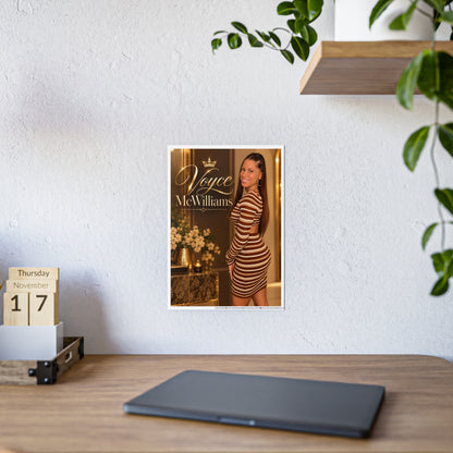 Voyce McWilliams Golden Glow Glossy Poster