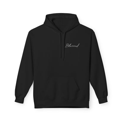 Blessed Hoodie — Faith Hoodie with John 7:38 Back Quote