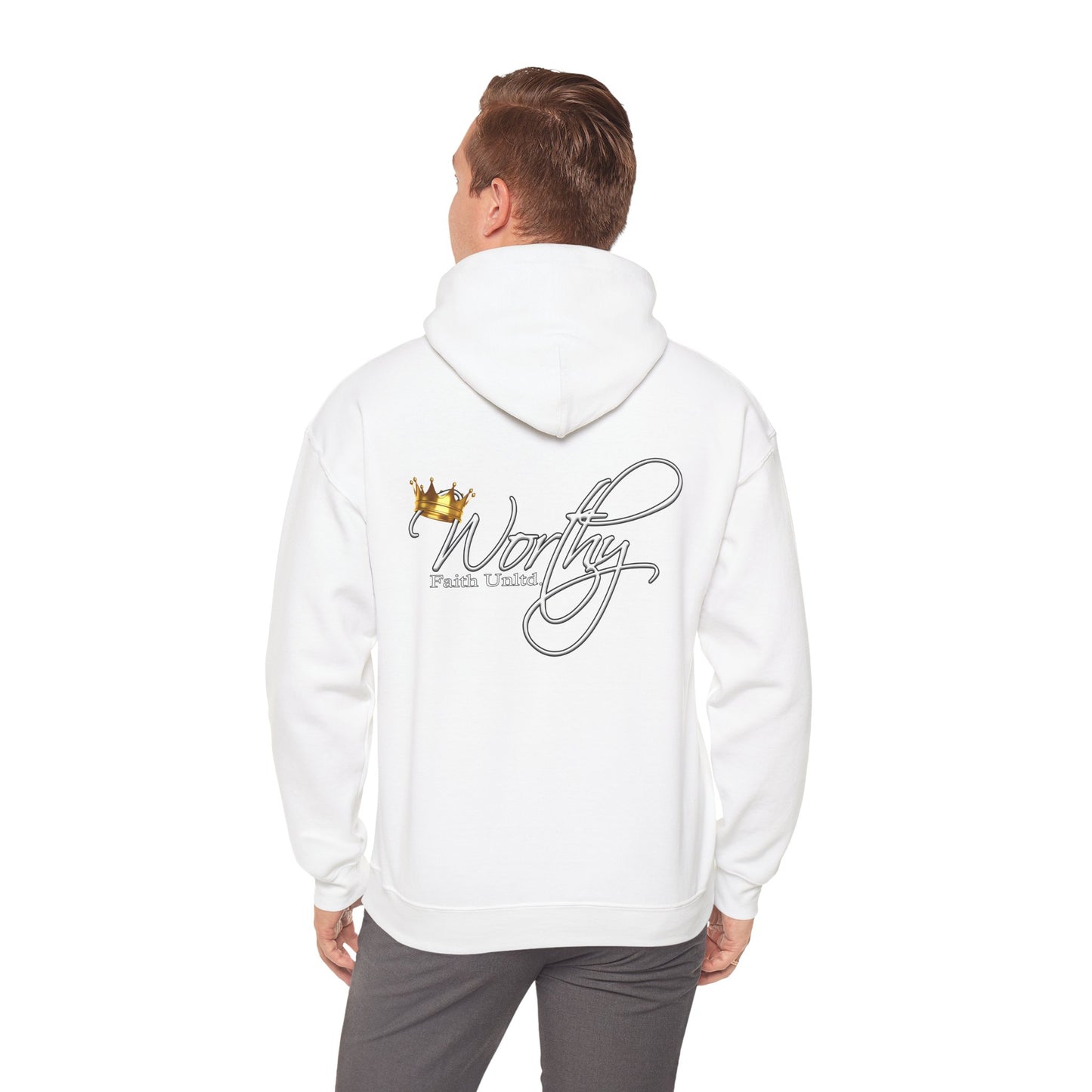 Worthy by Faith Unltd. - Unisex Heavy Blend™ Hooded Sweatshirt