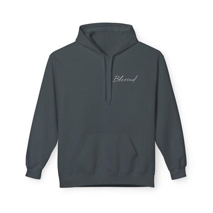 Blessed Hoodie — Faith Hoodie with John 7:38 Back Quote