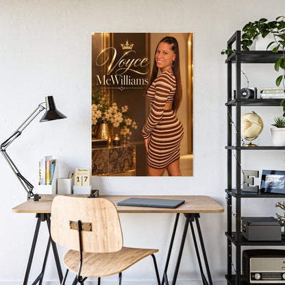 Voyce McWilliams Golden Glow Glossy Poster