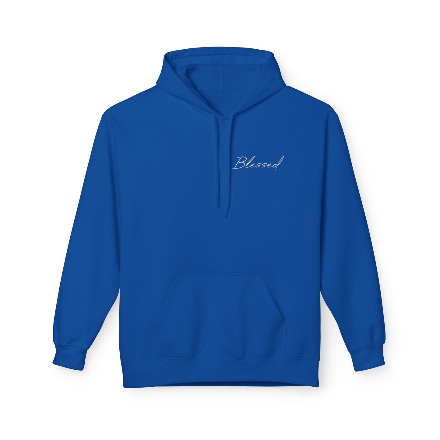 Blessed Hoodie — Faith Hoodie with John 7:38 Back Quote
