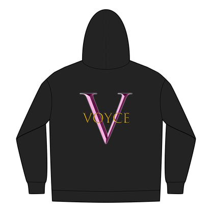 Voyce McWilliams Unisex Zip Hoodie - Contemporary Casual Wear