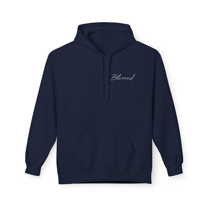 Blessed Hoodie — Faith Hoodie with John 7:38 Back Quote