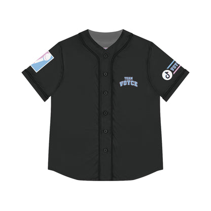 Team Voyce Women's Baseball Jersey - Black