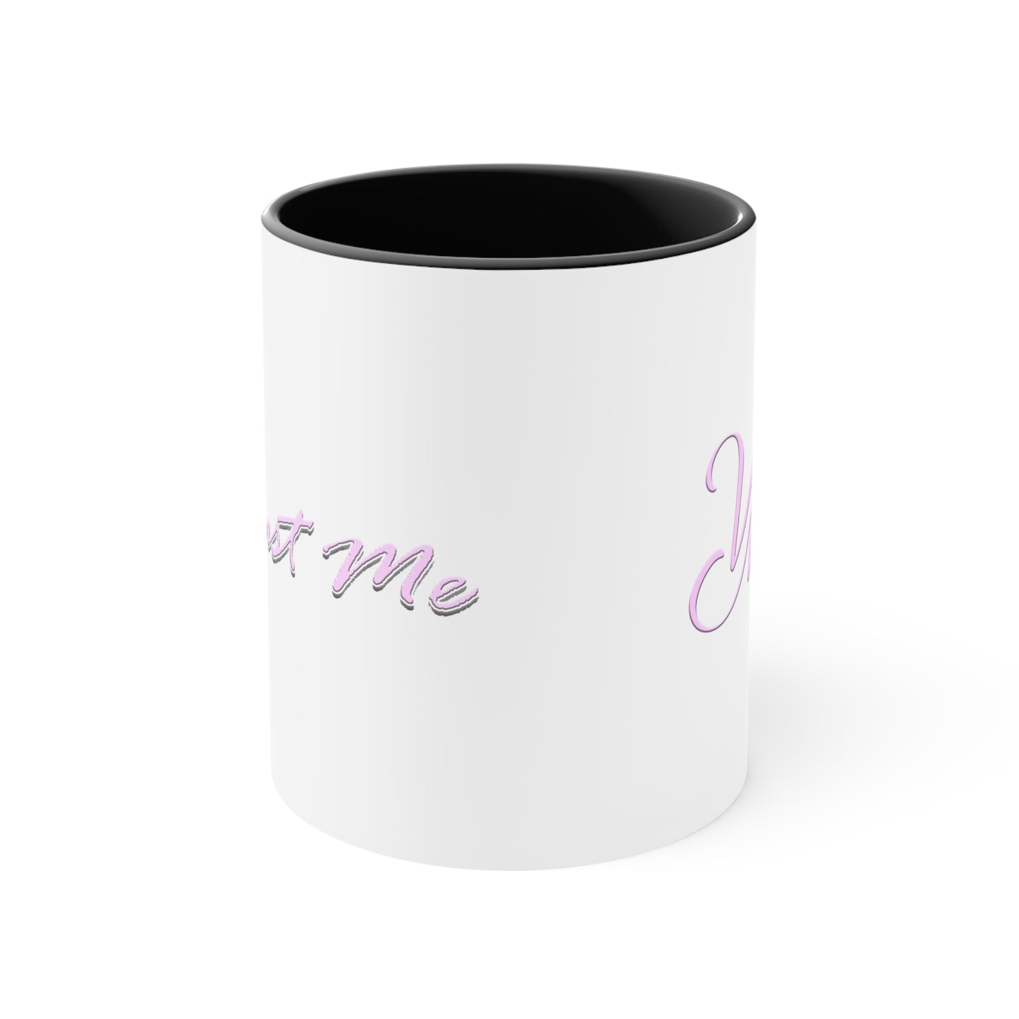 Voyce McWilliams “I’m Just Me” Baby Pink Logo Coffee Mug | Official V-Fam Merch