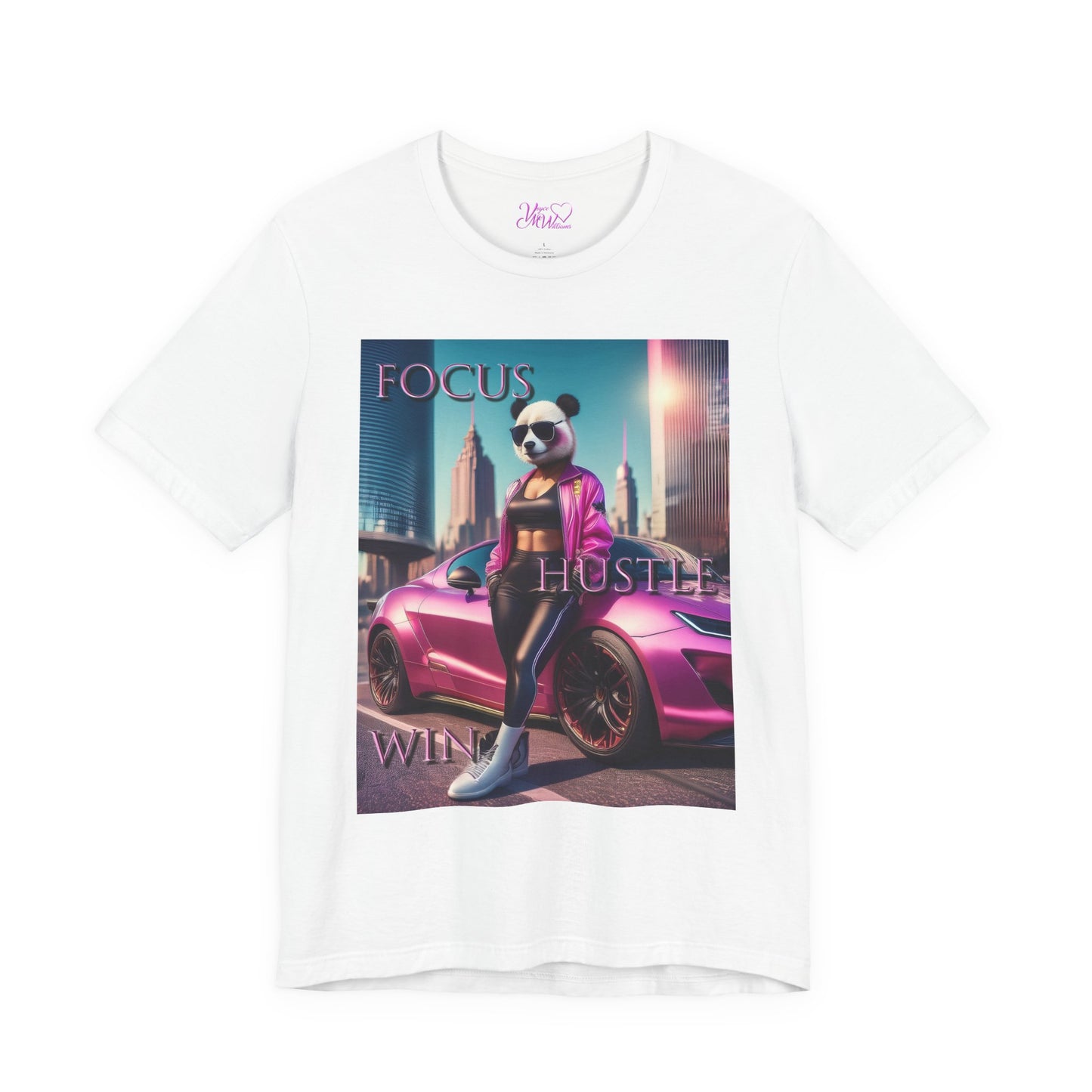 Focus Hustle Win - Women's Affirmation T-Shirt