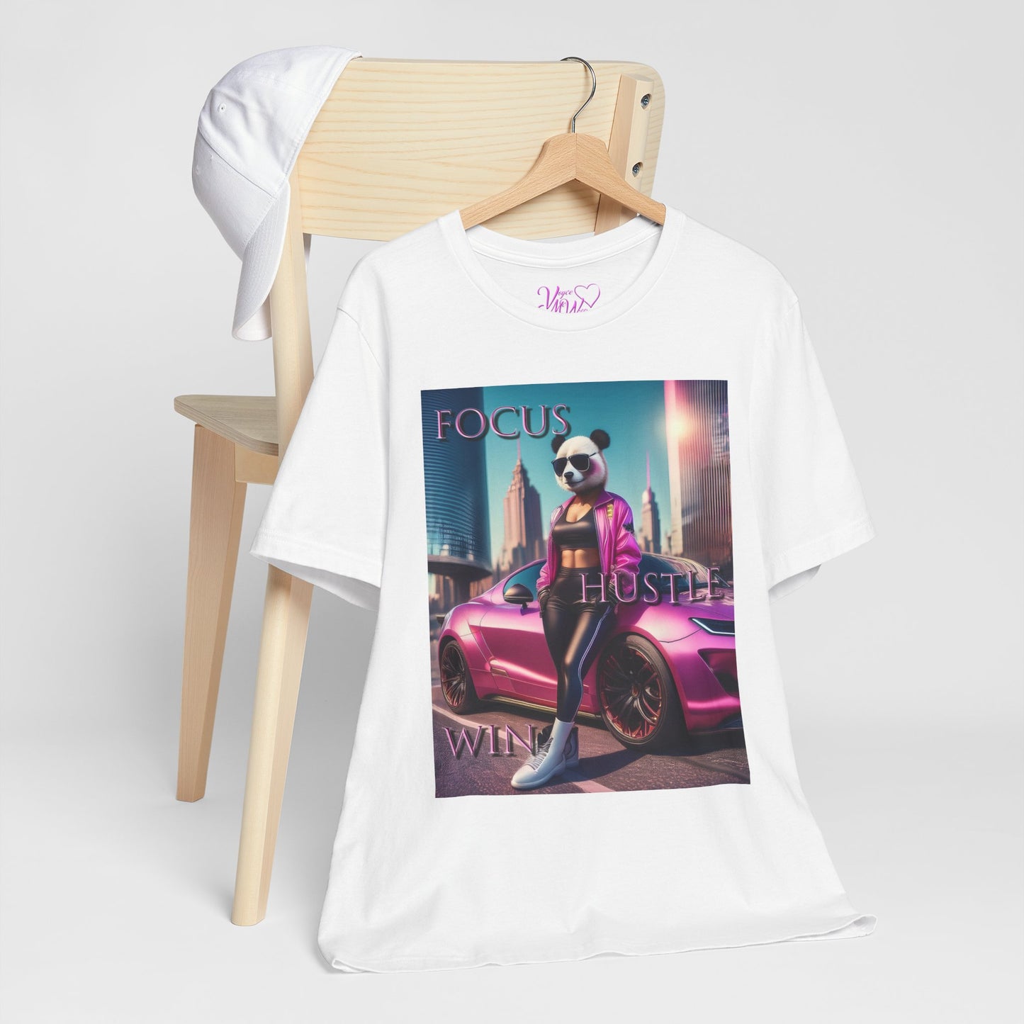 Focus Hustle Win - Women's Affirmation T-Shirt