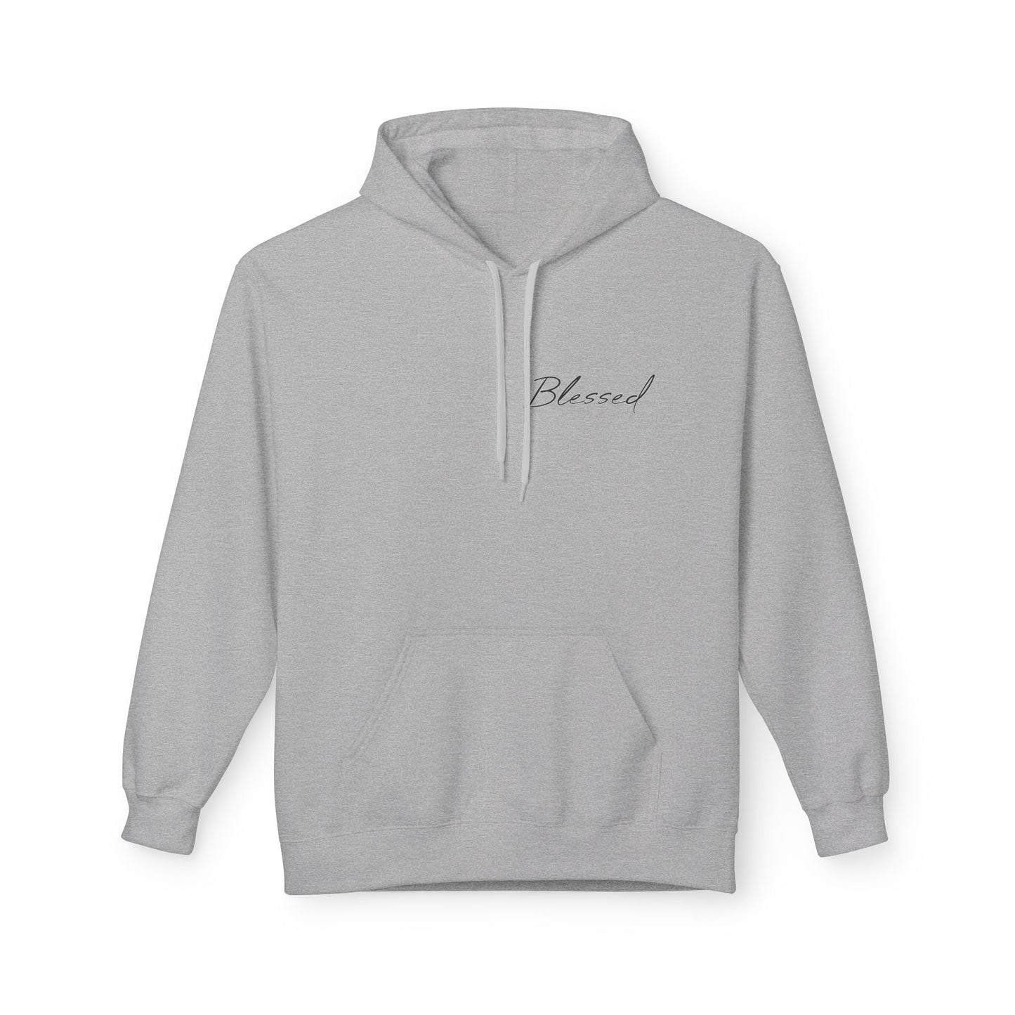 Blessed Hoodie — Faith Hoodie with John 7:38 Back Quote