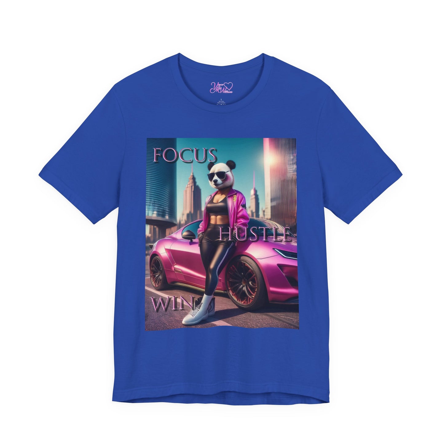Focus Hustle Win - Women's Affirmation T-Shirt