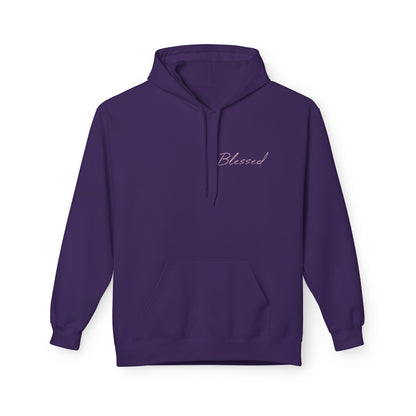 Blessed Hoodie — Faith Hoodie with John 7:38 Back Quote