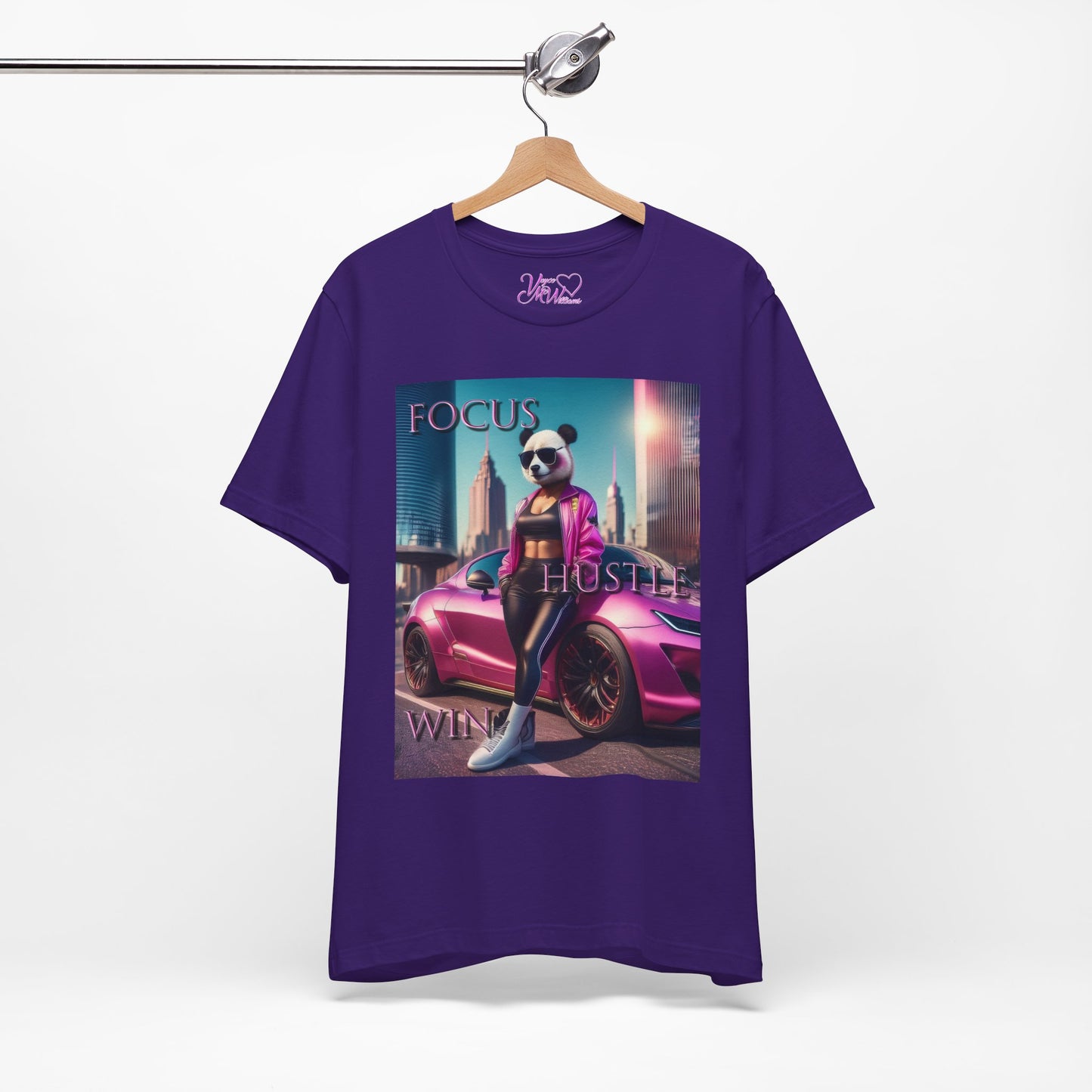 Focus Hustle Win - Women's Affirmation T-Shirt