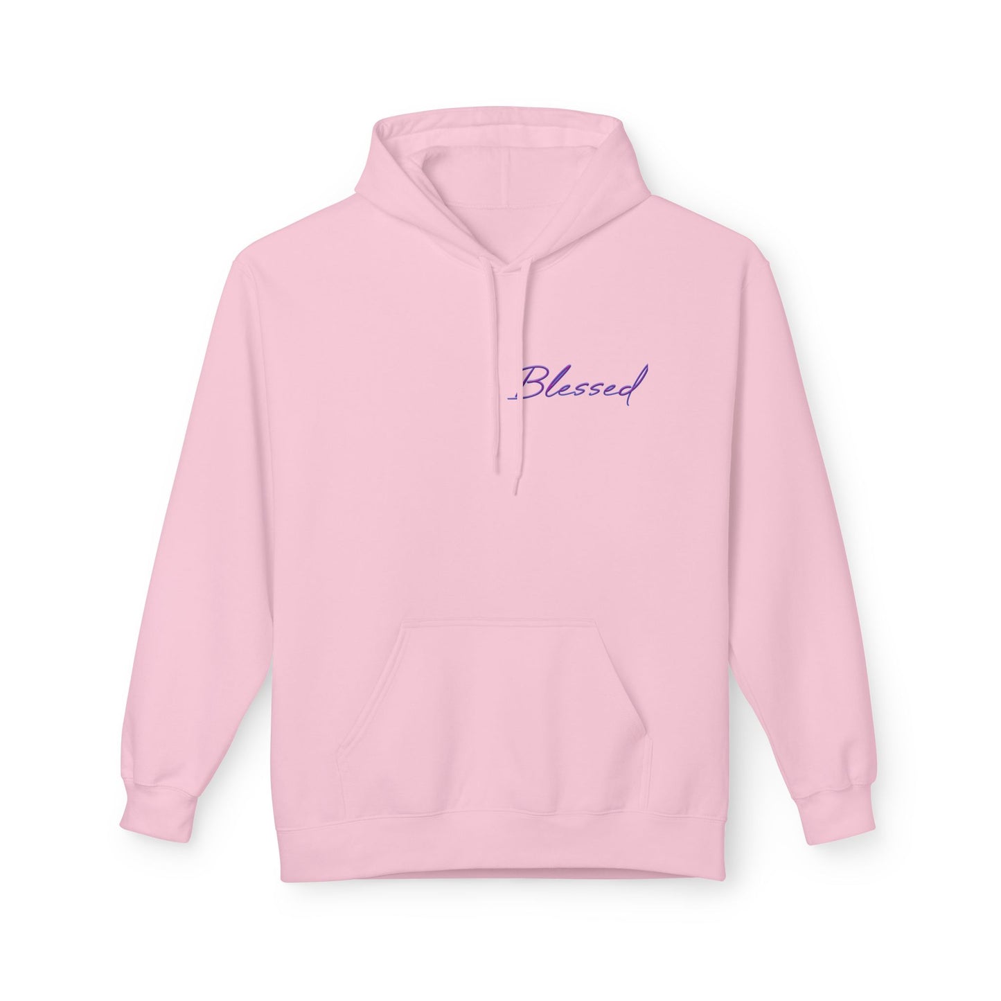 Blessed Hoodie — Faith Hoodie with John 7:38 Back Quote
