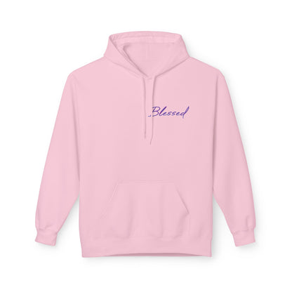 Blessed Hoodie — Faith Hoodie with John 7:38 Back Quote