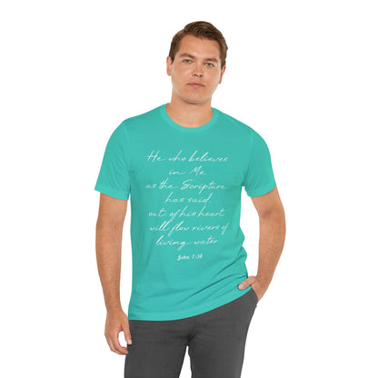 Living Water Jersey Short Sleeve Tee