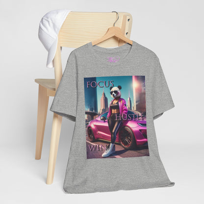 Focus Hustle Win - Women's Affirmation T-Shirt