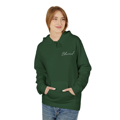 Blessed Hoodie — Faith Hoodie with John 7:38 Back Quote