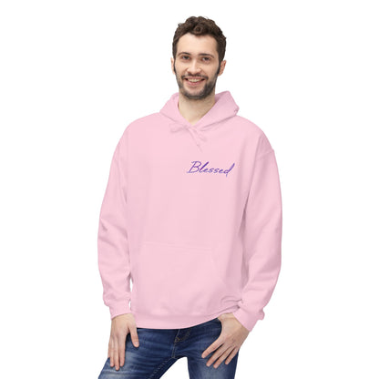 Blessed Hoodie — Faith Hoodie with John 7:38 Back Quote