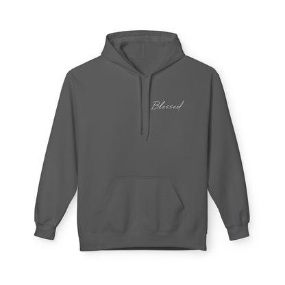 Blessed Hoodie — Faith Hoodie with John 7:38 Back Quote