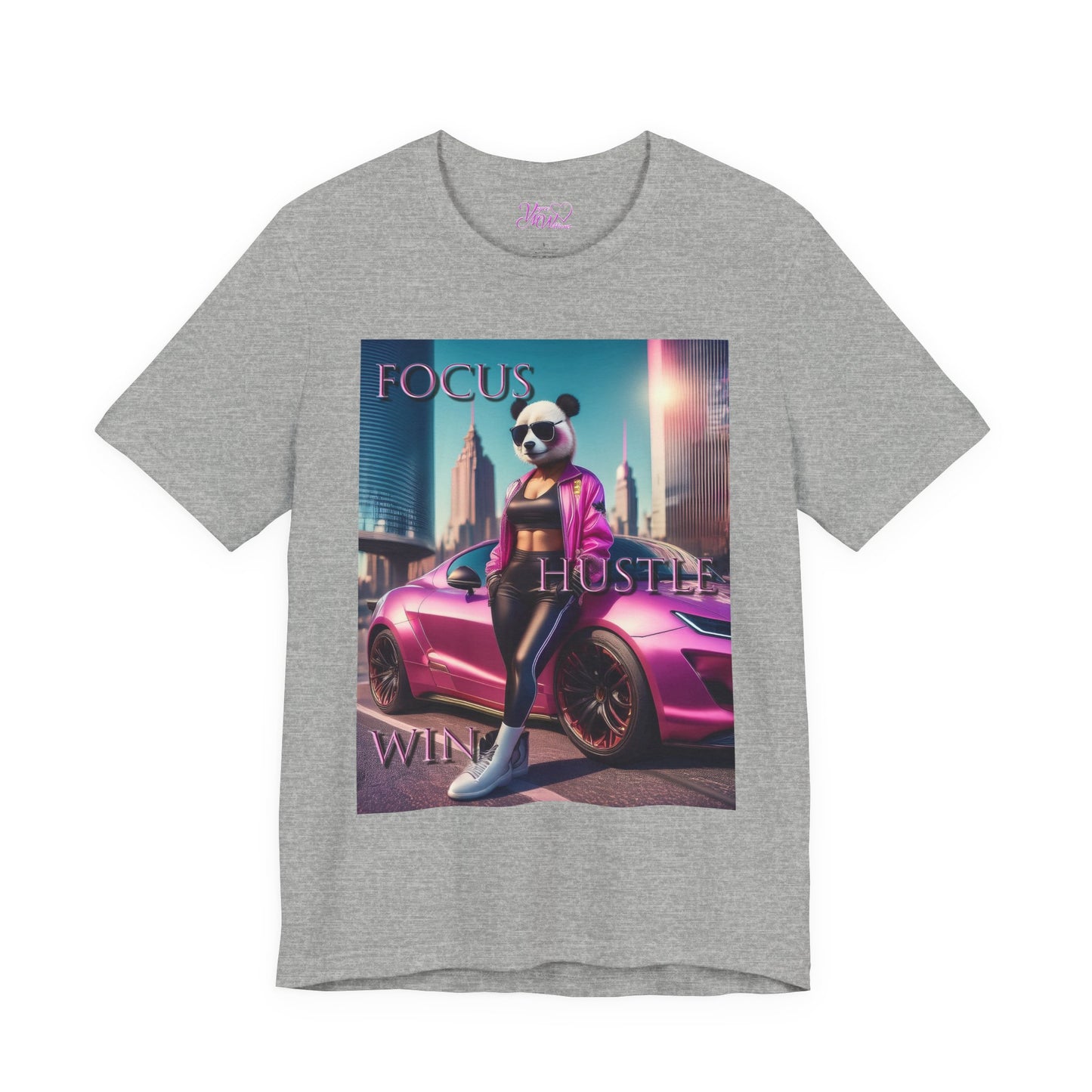 Focus Hustle Win - Women's Affirmation T-Shirt