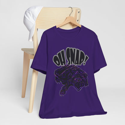 Oh Snap! Snapping Turtle Jersey Short Sleeve Tee