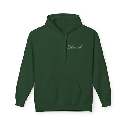Blessed Hoodie — Faith Hoodie with John 7:38 Back Quote