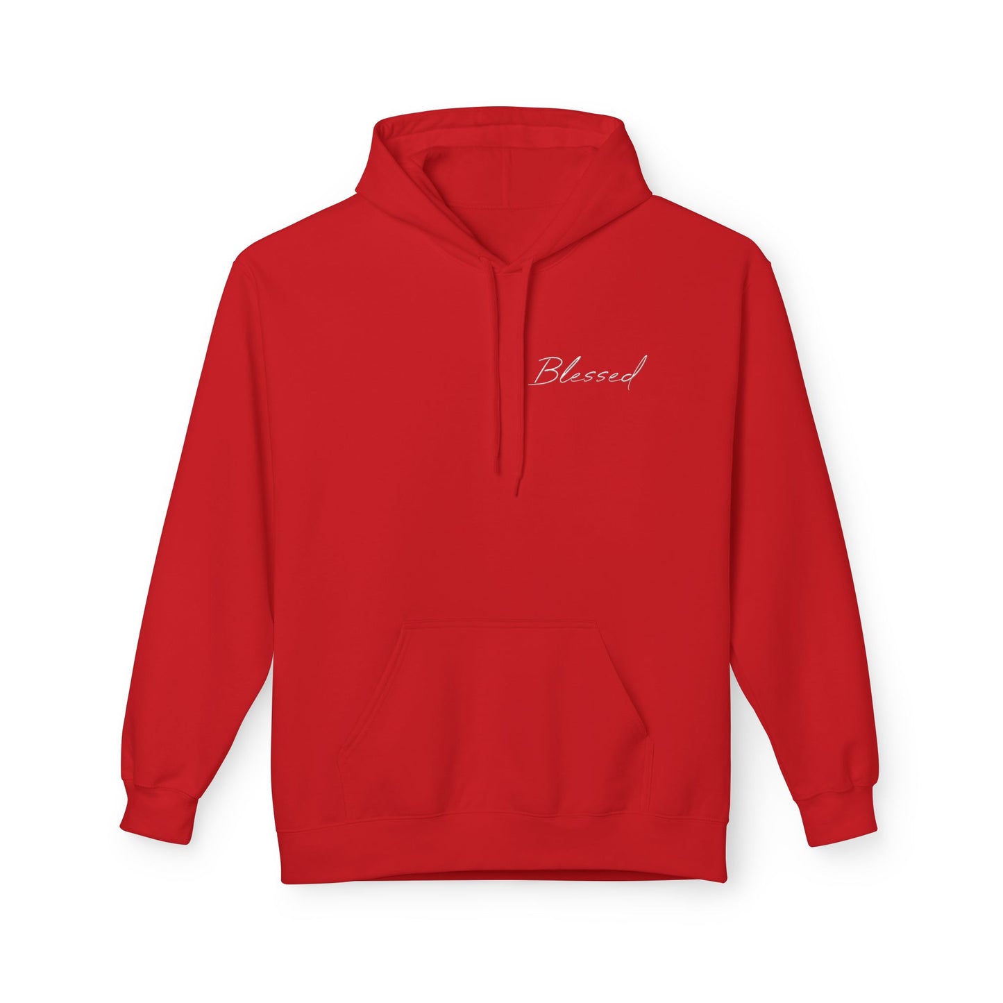Blessed Hoodie — Faith Hoodie with John 7:38 Back Quote