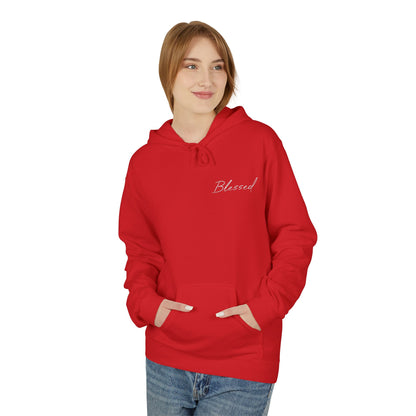 Blessed Hoodie — Faith Hoodie with John 7:38 Back Quote