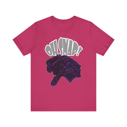 Oh Snap! Snapping Turtle Jersey Short Sleeve Tee