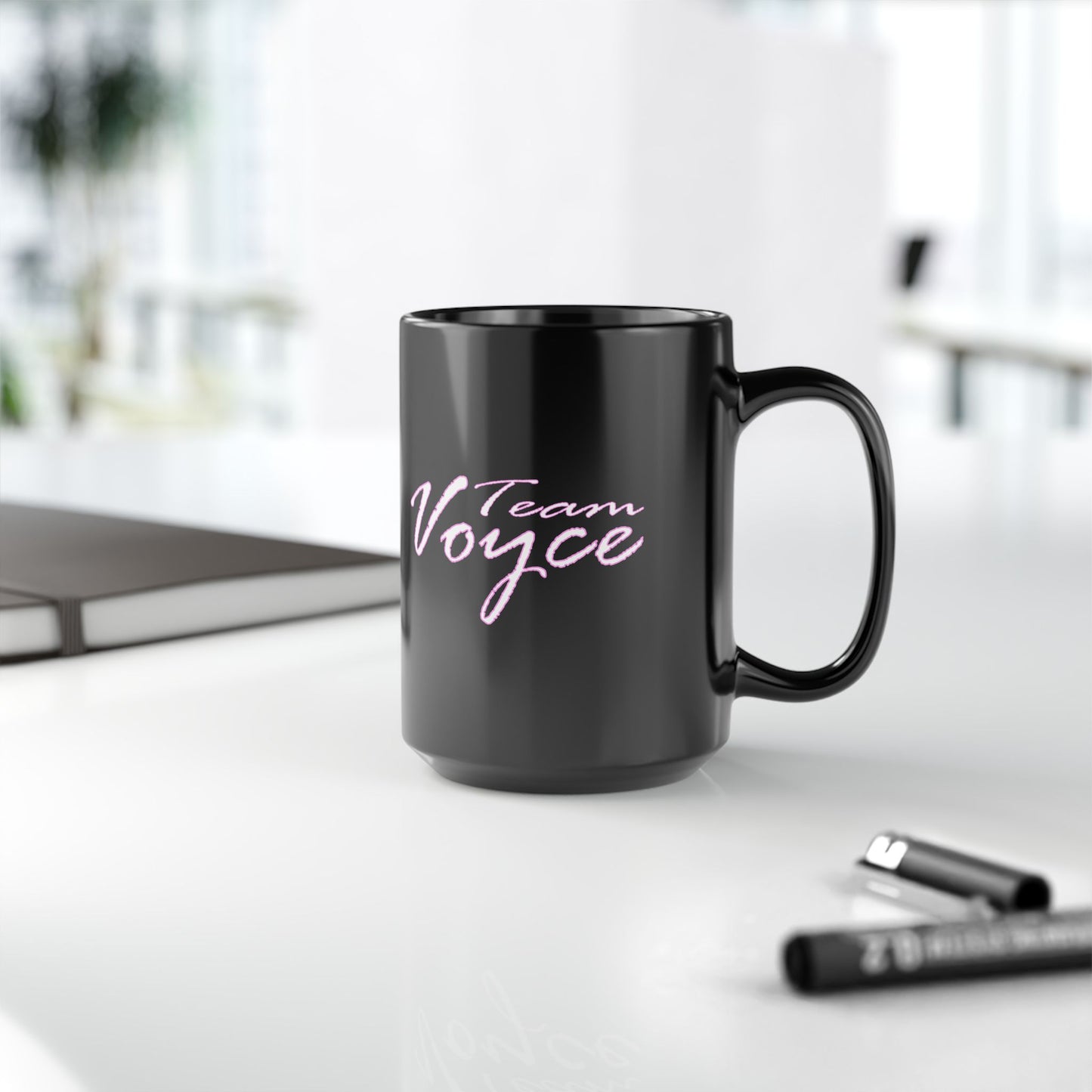 Team Voyce Do It Like Me Black Coffee Mug | Voyce McWilliams Music Merch (11oz & 15oz)