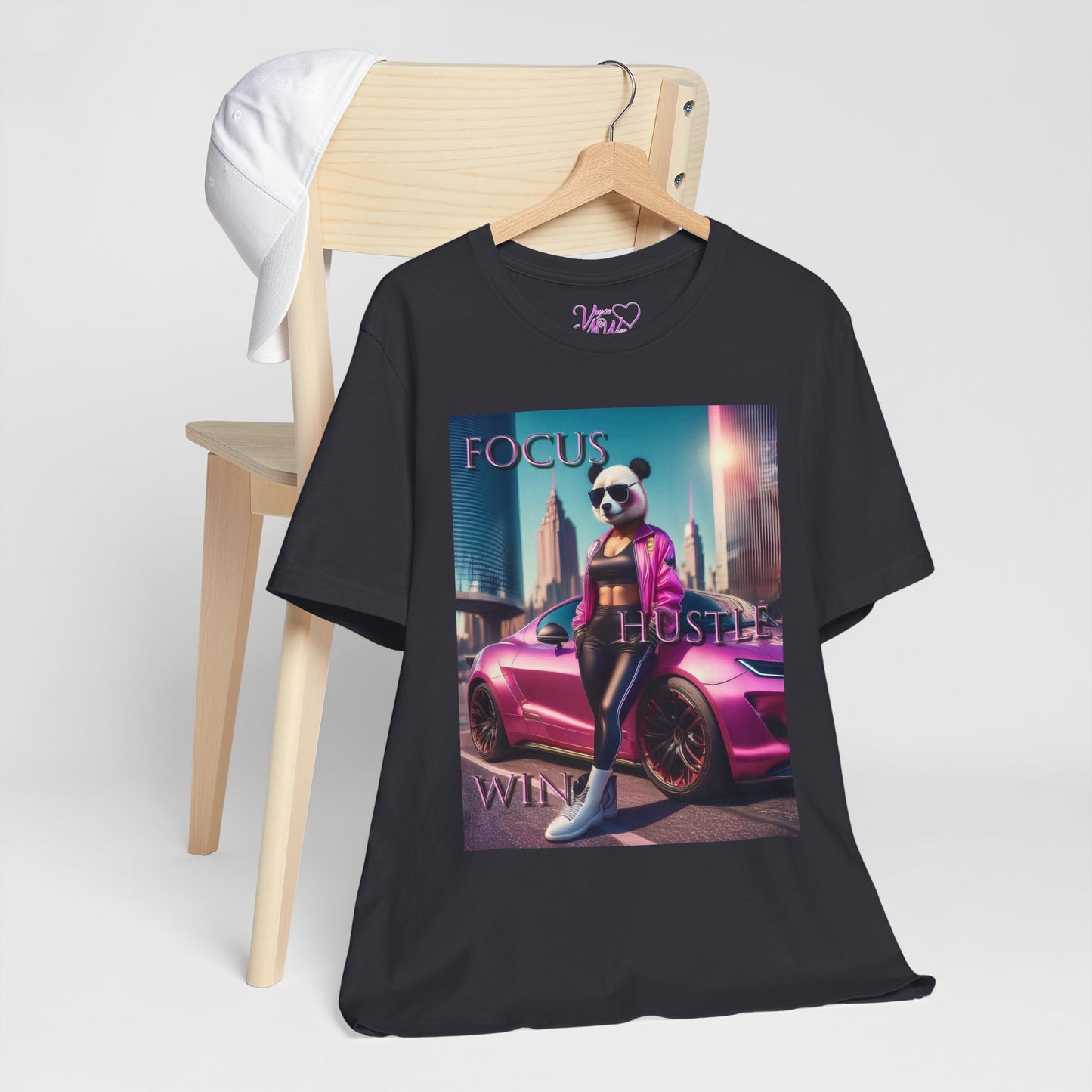 Focus Hustle Win - Women's Affirmation T-Shirt