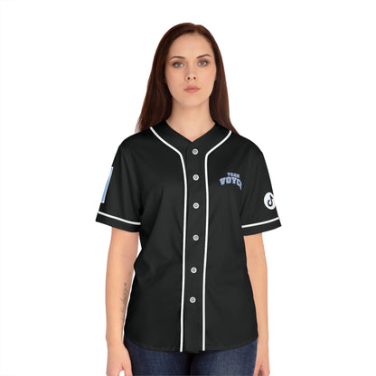 Team Voyce Women's Baseball Jersey - Black